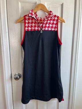 ⛳ KINONA Hana "Smolder Shoulder" Sleeveless Golf Dress, Size Medium